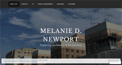Desktop Screenshot of melanienewport.com